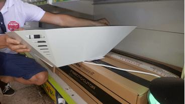 Lampara anti-moscas autorizada